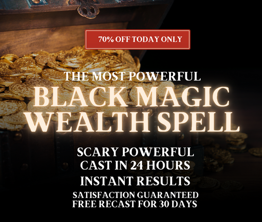 Black Magic Wealth Spell | Money Spell Prosperity Spell | Intelligence Spell Good Luck | Abundance Spell Wealth Magic