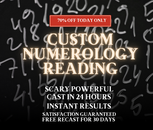 Custom Numerology Reading | Psychic Reading | Intuitive Reading | General Guidance | Spirituality | Life Path Reading | Numbers