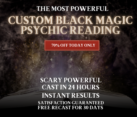 Custom Black Magic Psychic Reading | General Guidance | Intuitive Spirituality Read
