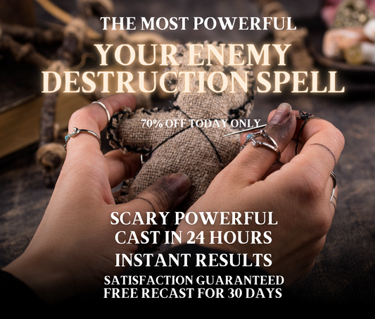 Black Magic | Curse Spell | Revenge Spell | Bad Luck Curse | Banishing Spell | Your Enemy Destruction Spell | Return To Sender